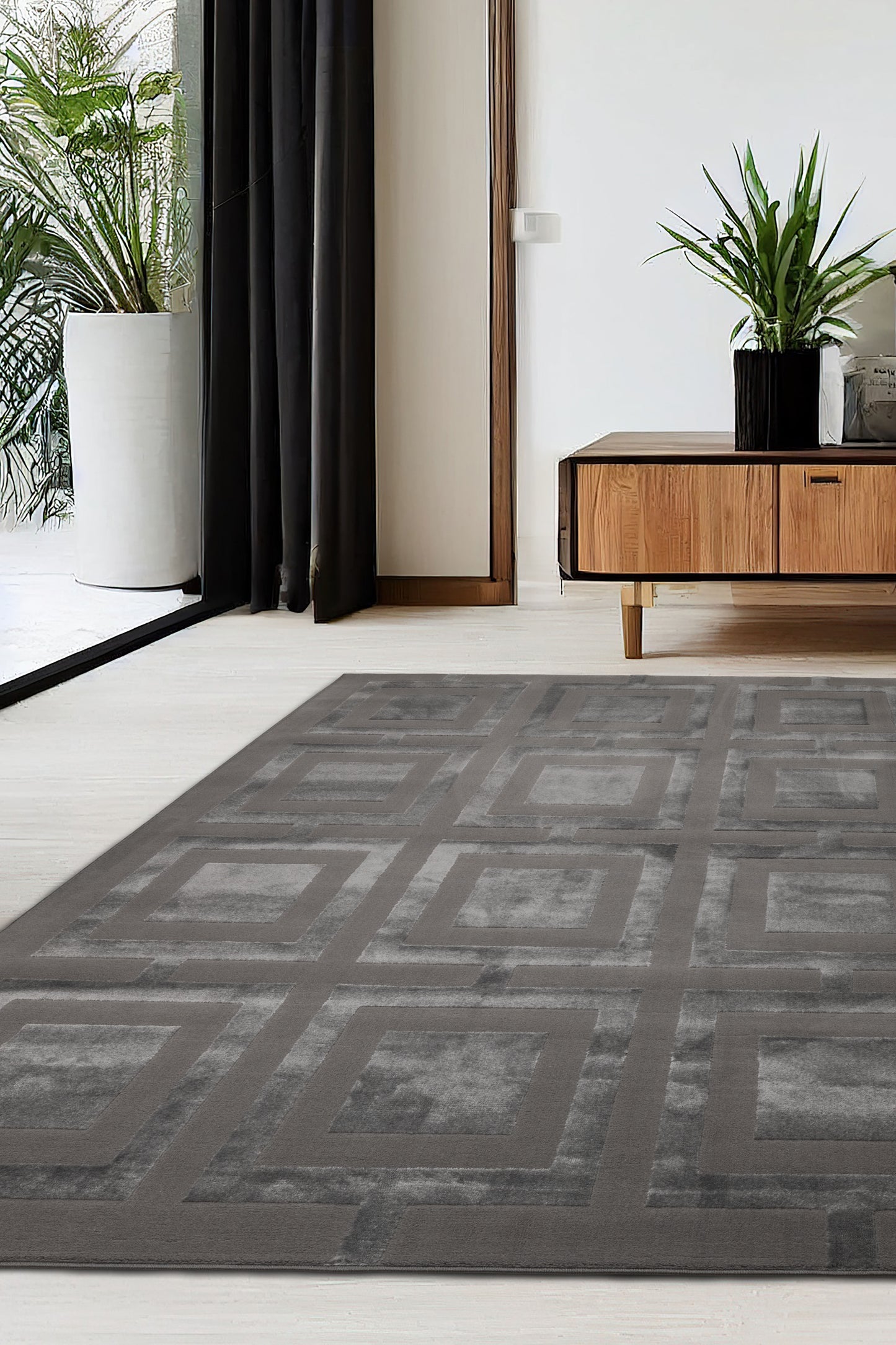 ATELIER SQUARES CHARCOAL