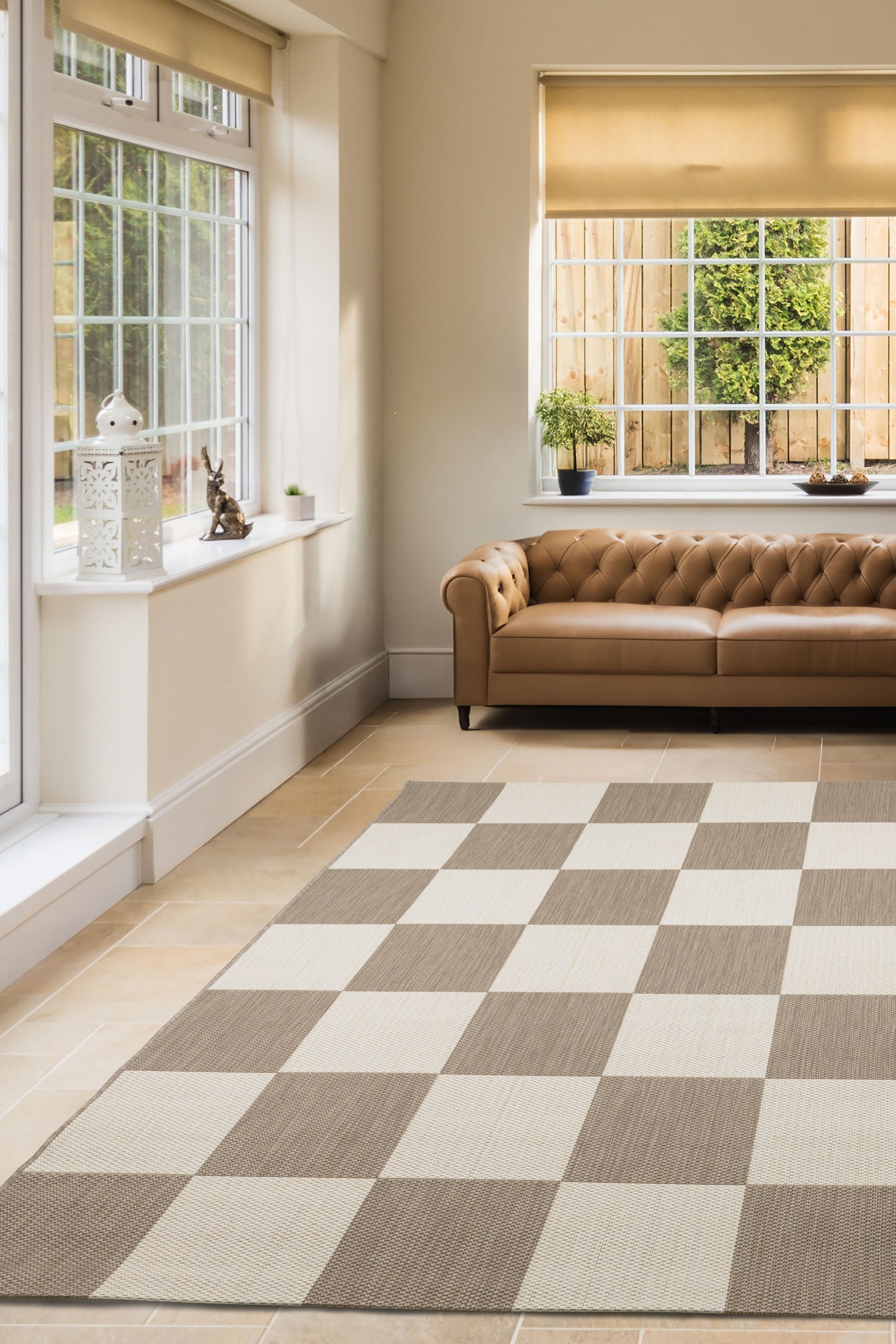 COUNTY CHEQUER NATURAL
