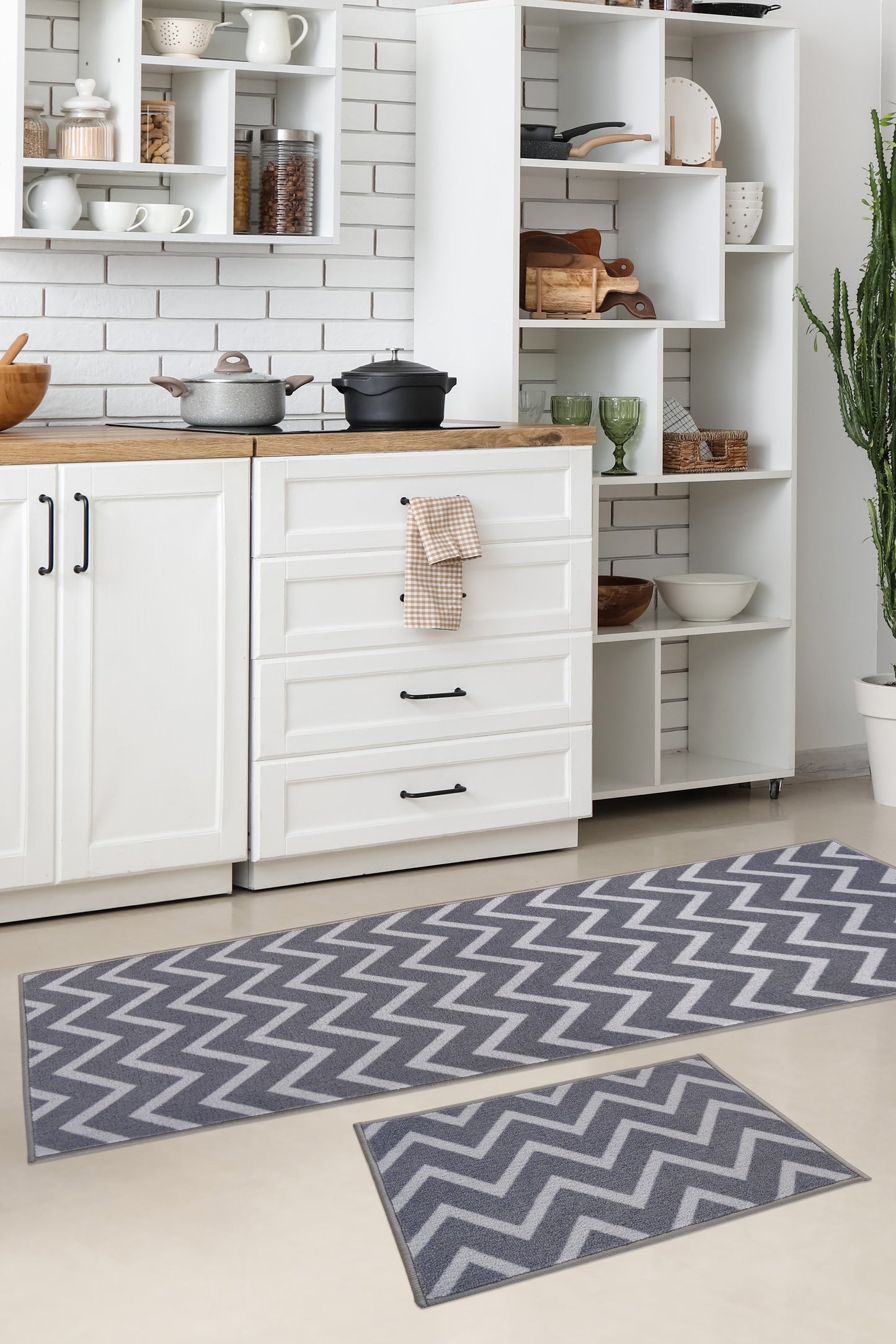 DECO CHEVRON GREY