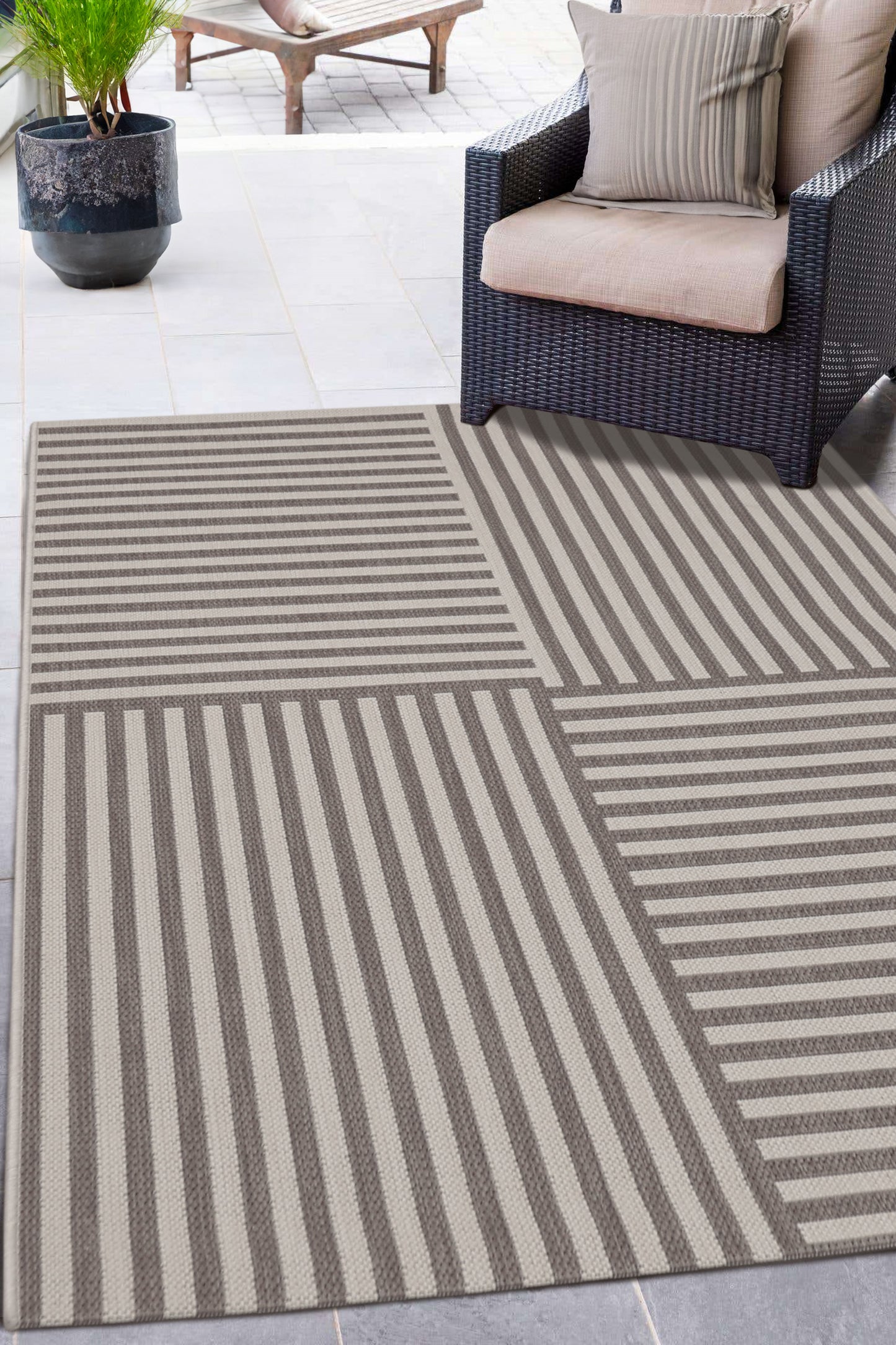COUNTY MULTI STRIPE NATURAL