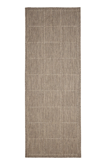 FLATWEAVE GEL GREEK KEY LATTE