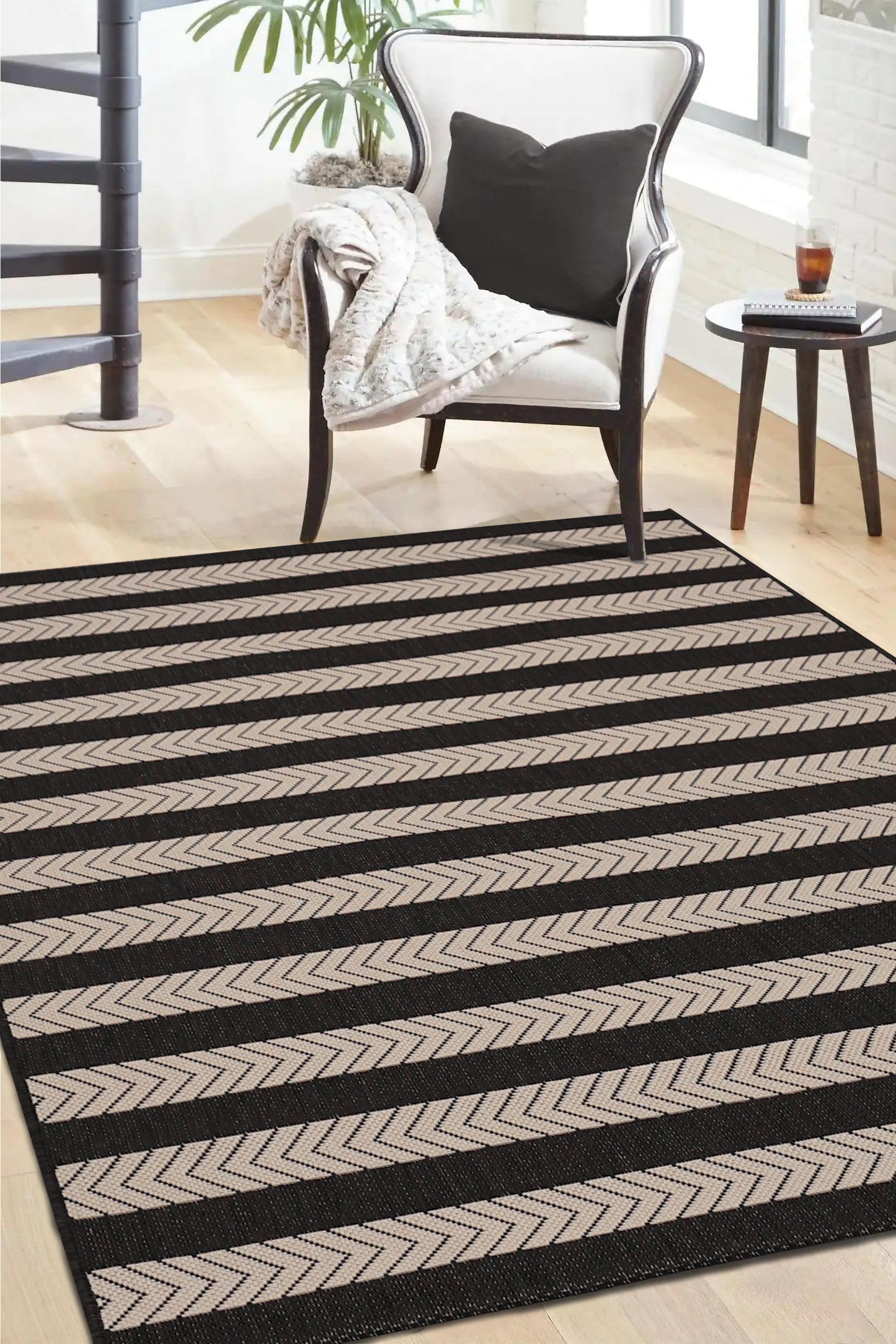 COUNTY STRIPE BLACK