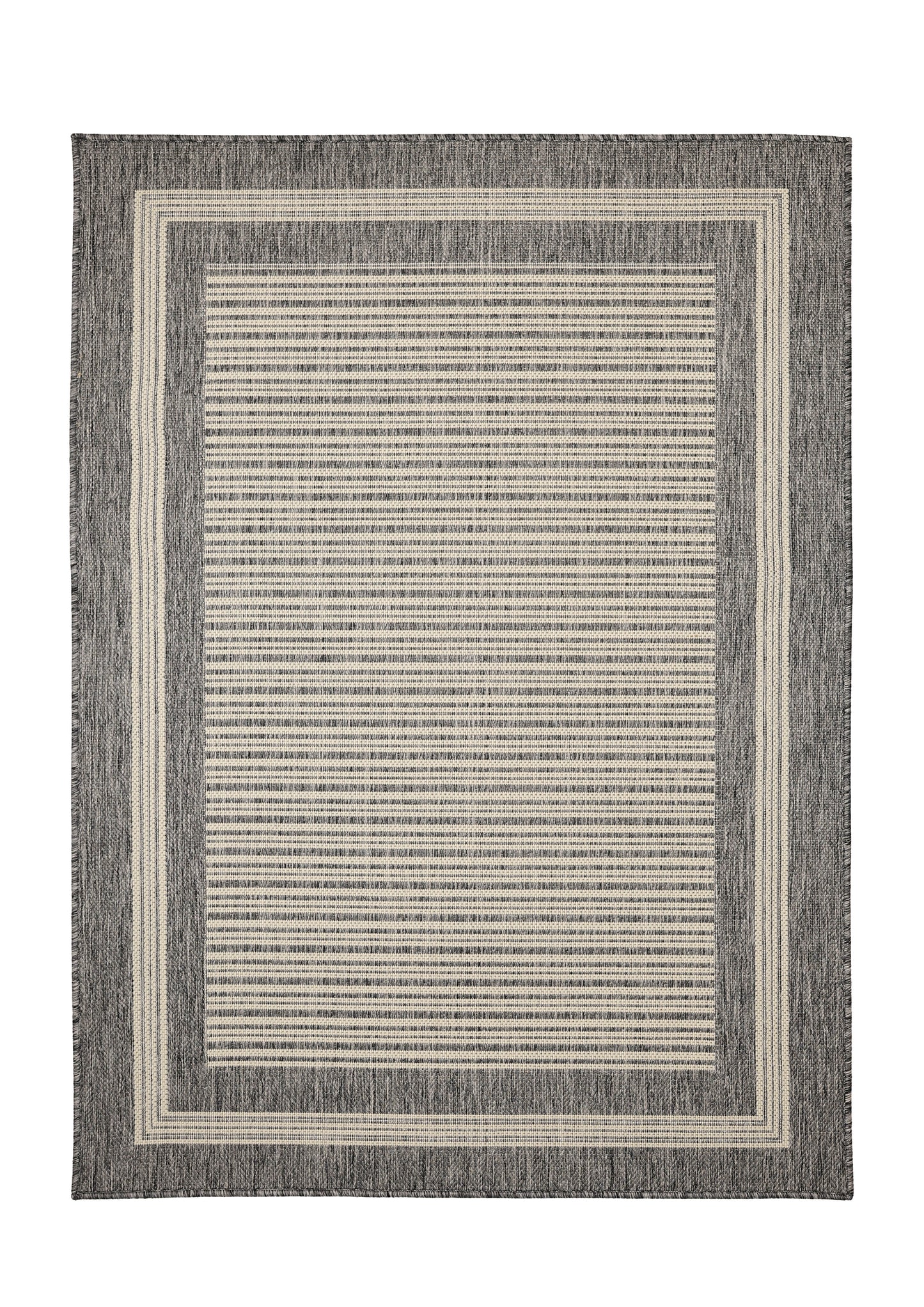 FLATWEAVE GEL BORDER STEEL