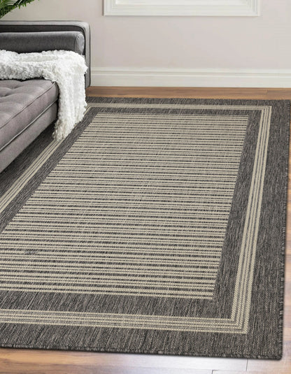 FLATWEAVE GEL BORDER STEEL