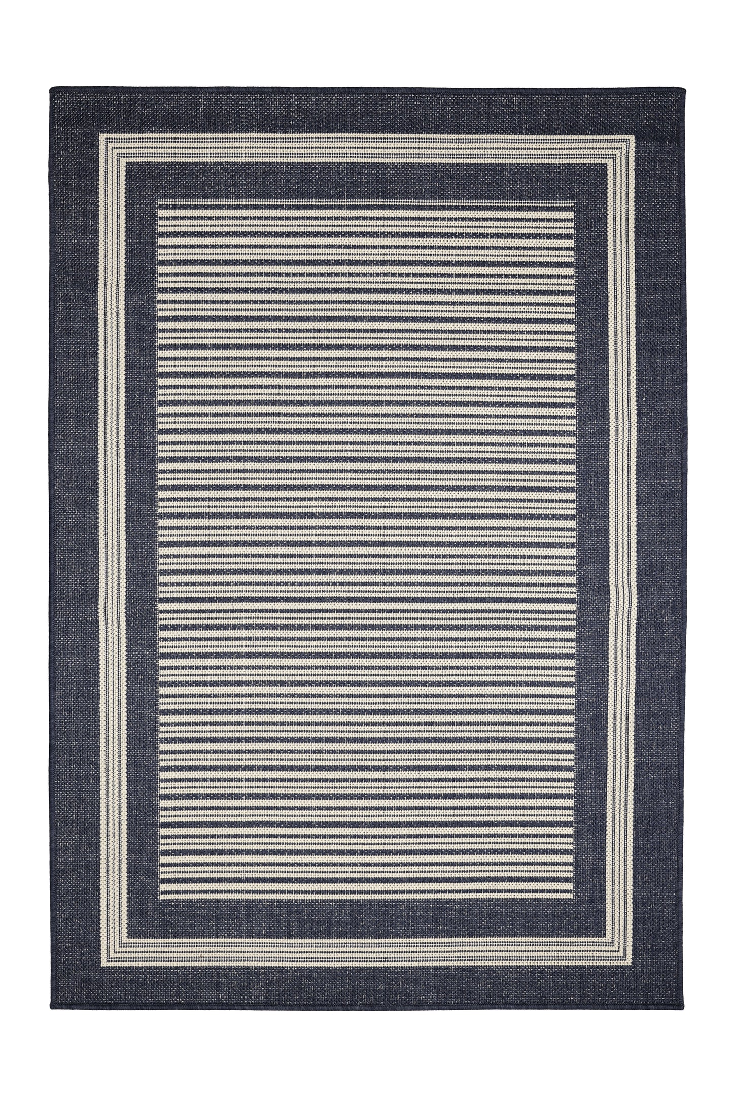 FLATWEAVE GEL BORDER NATURAL