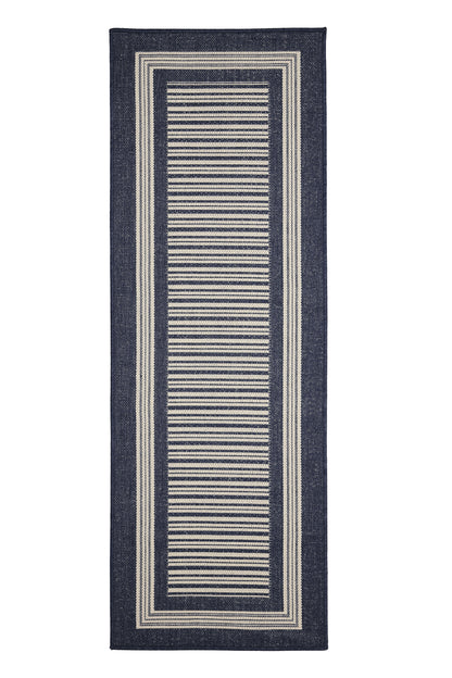 FLATWEAVE GEL BORDER NATURAL