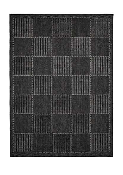 FLATWEAVE GEL CHECK NEW BLACK