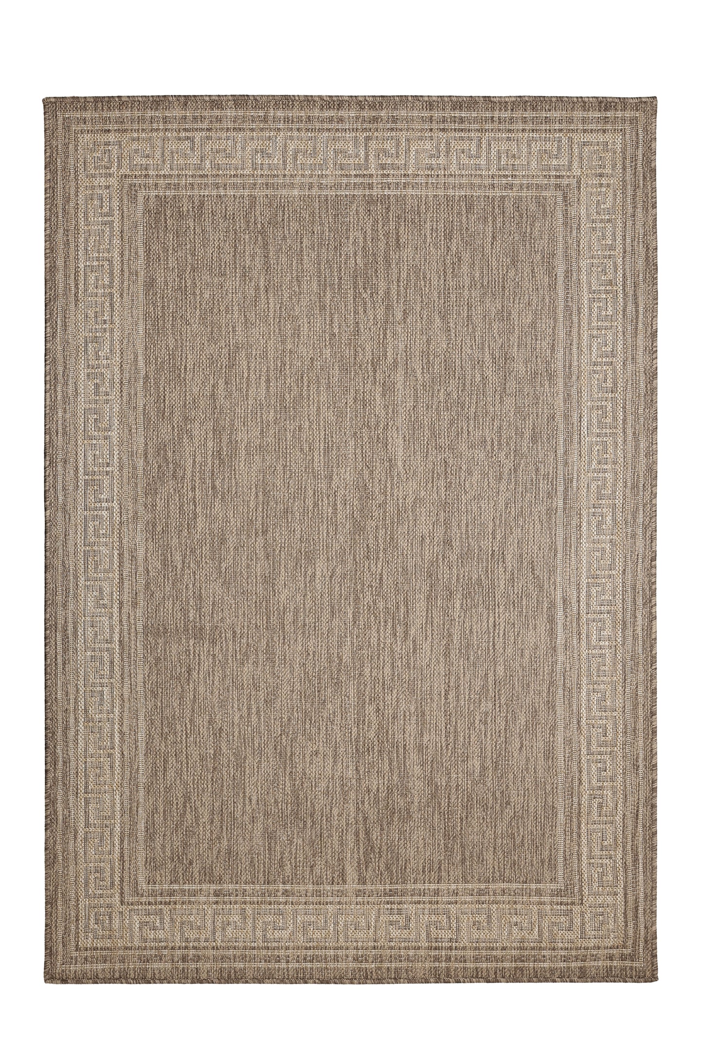 FLATWEAVE GEL GREEK KEY LATTE