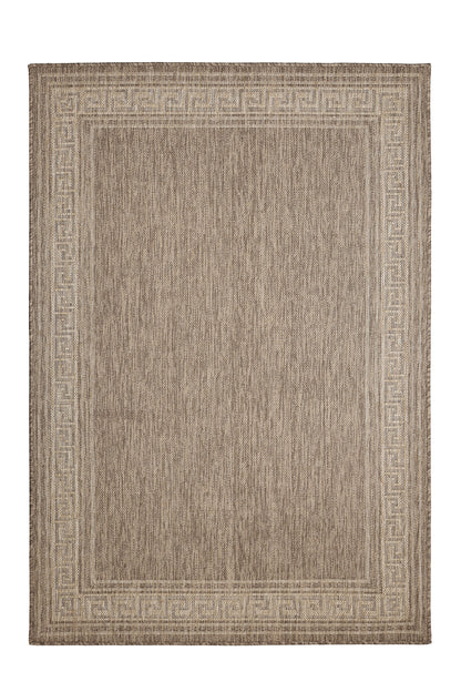 FLATWEAVE GEL GREEK KEY LATTE