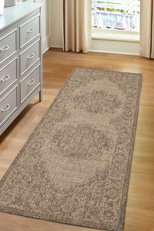 FLATWEAVE GEL MEDALLION LATTE