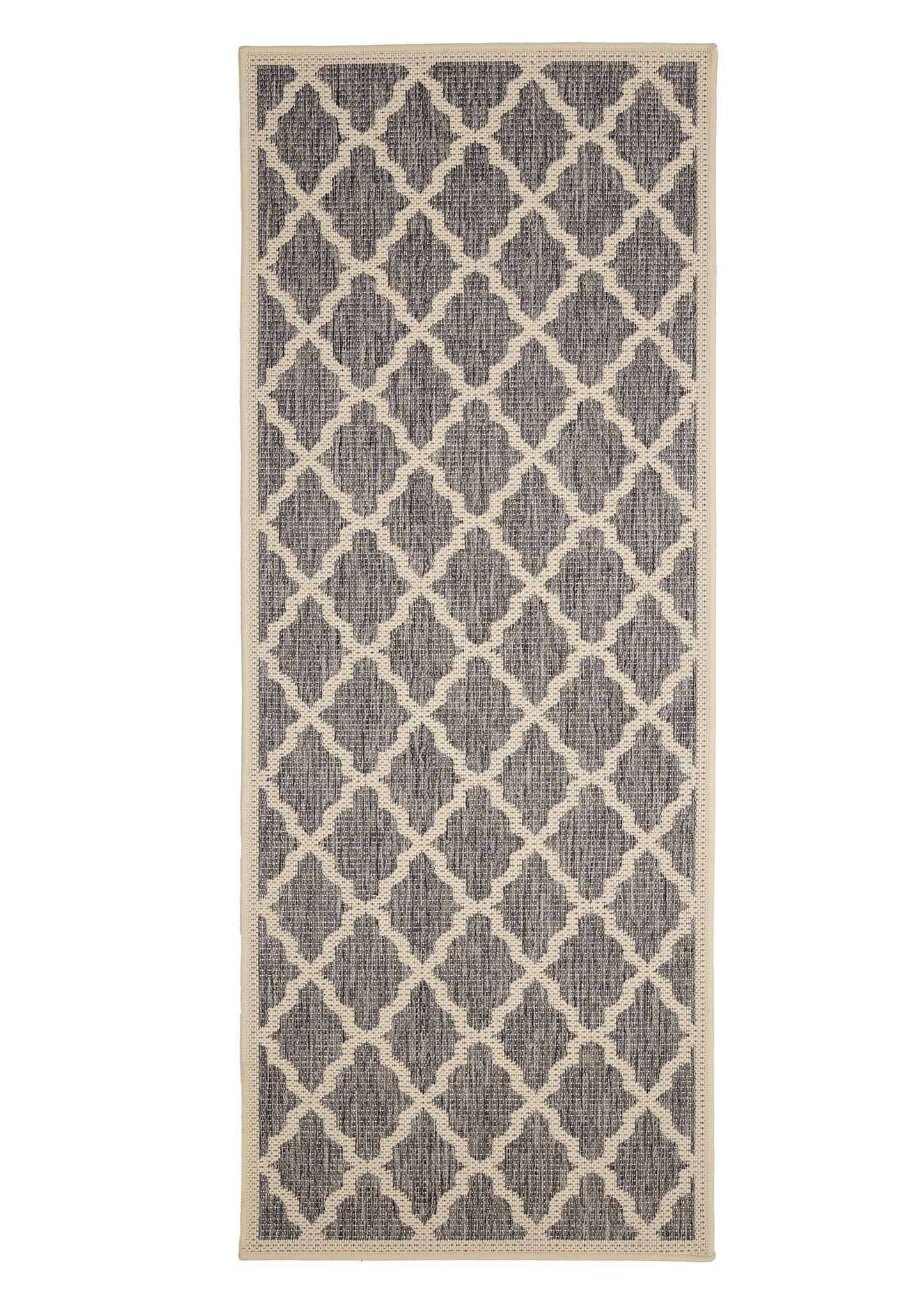 FLATWEAVE GEL TRELLIS GREY