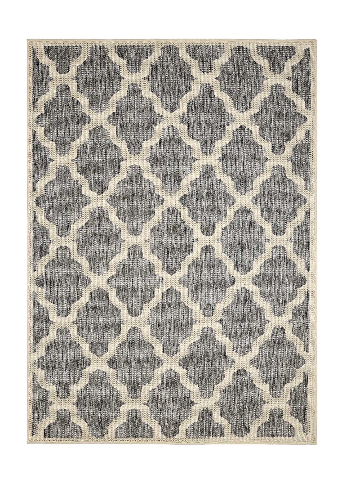 FLATWEAVE GEL TRELLIS GREY