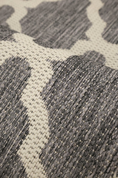 FLATWEAVE GEL TRELLIS GREY