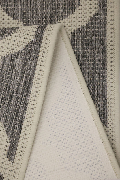 FLATWEAVE GEL TRELLIS GREY