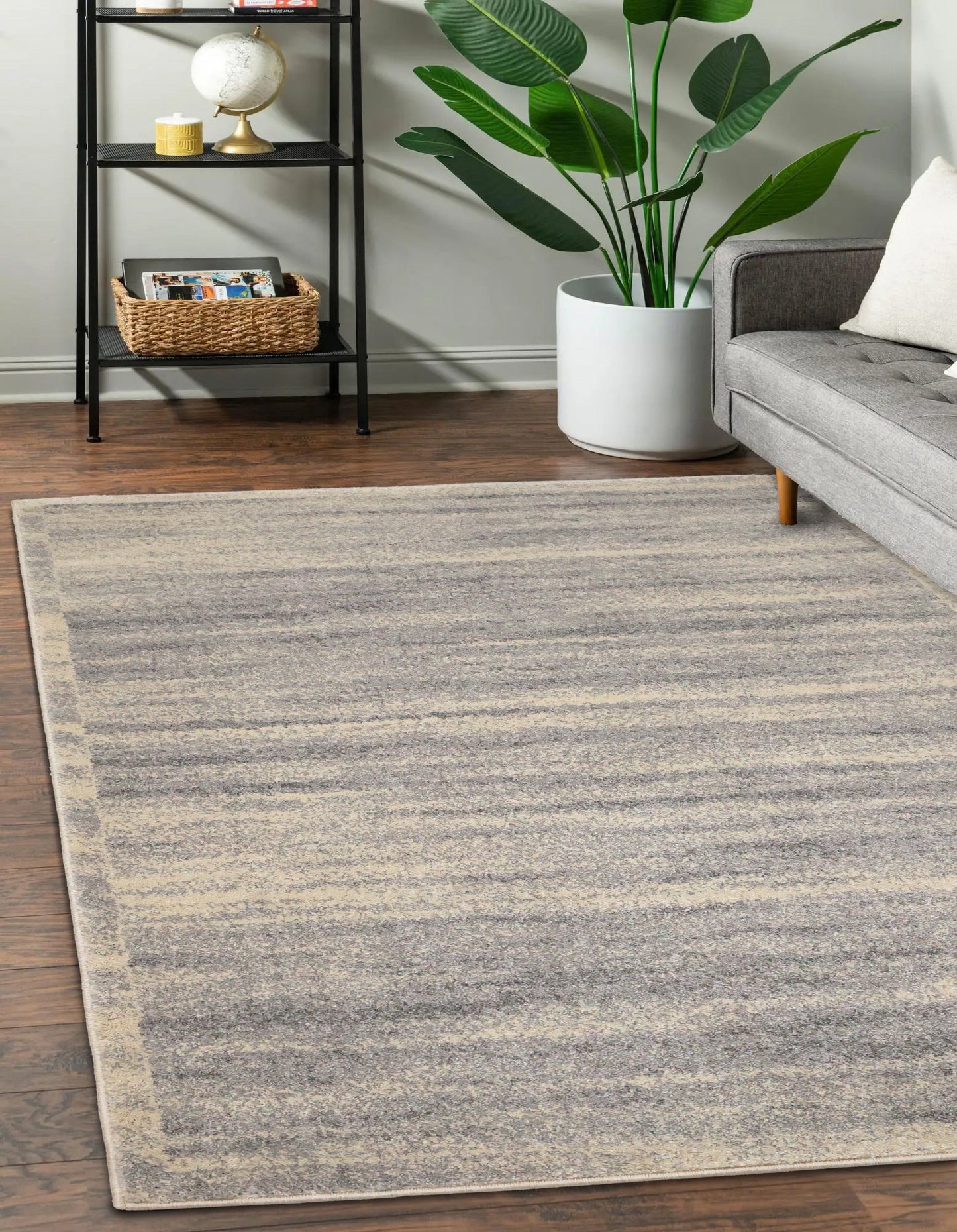 FREYA TEXTURED BORDER SILVER