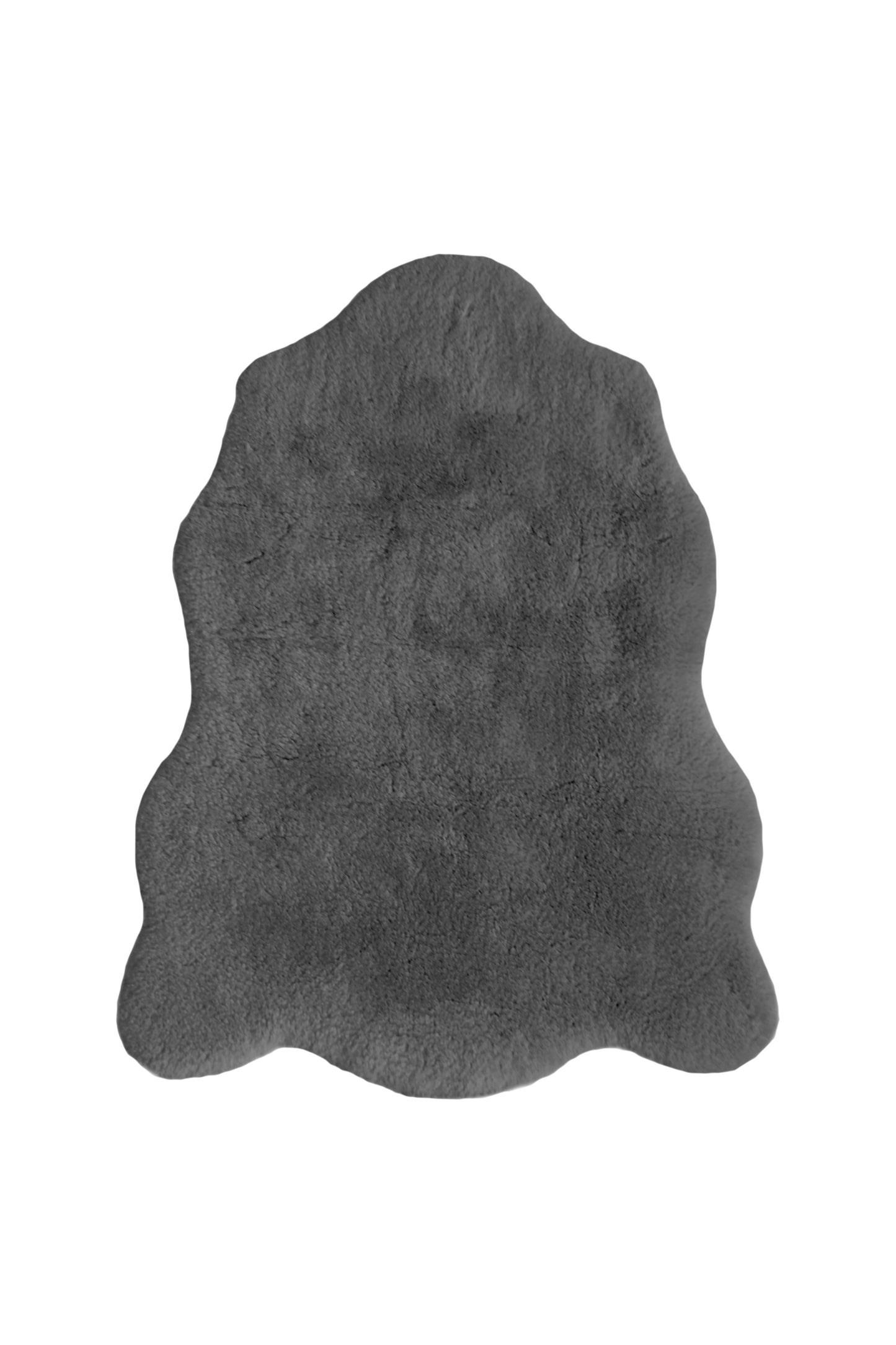 LUXURY FAUX FUR GREY