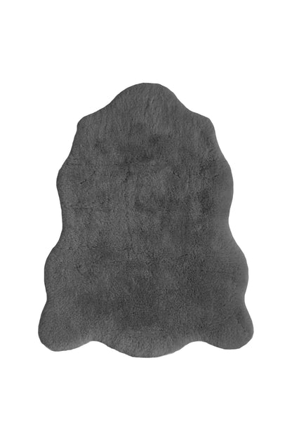 LUXURY FAUX FUR GREY