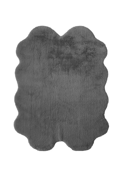 LUXURY FAUX FUR GREY