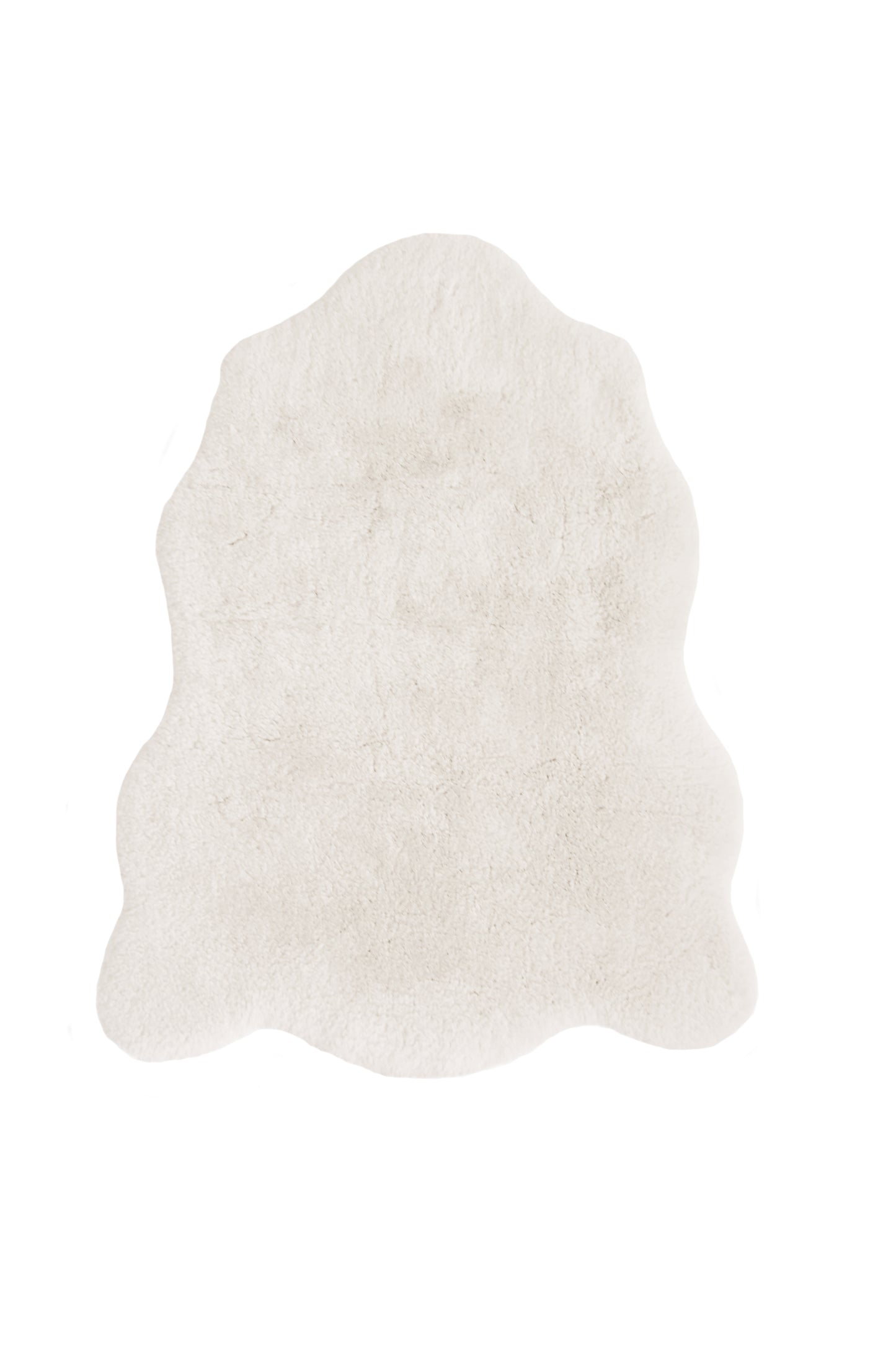 LUXURY FAUX FUR IVORY