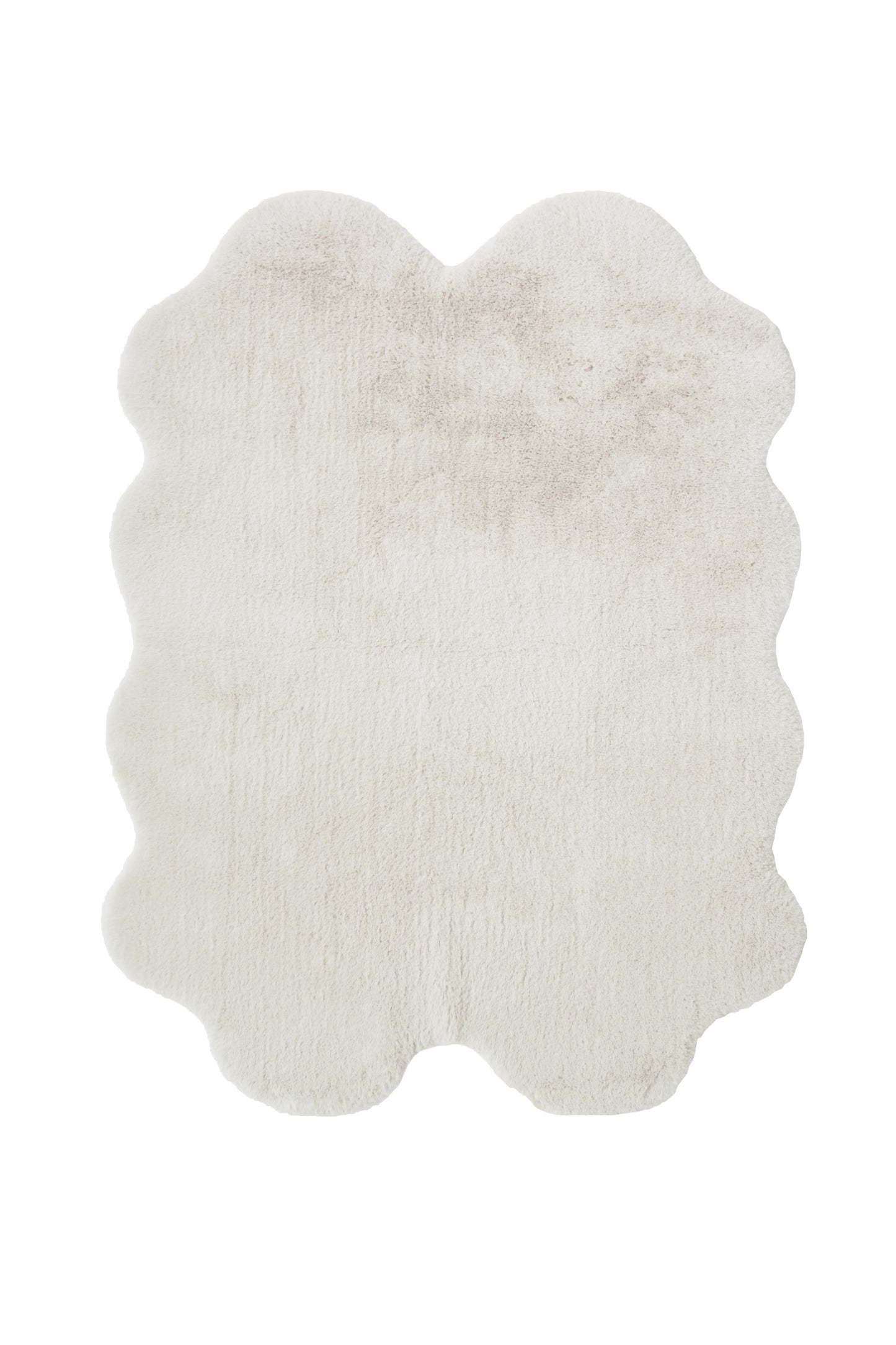 LUXURY FAUX FUR IVORY